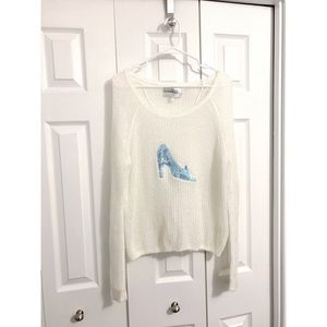 LC by Lauren Conrad - Cinderella Slipper Sweater